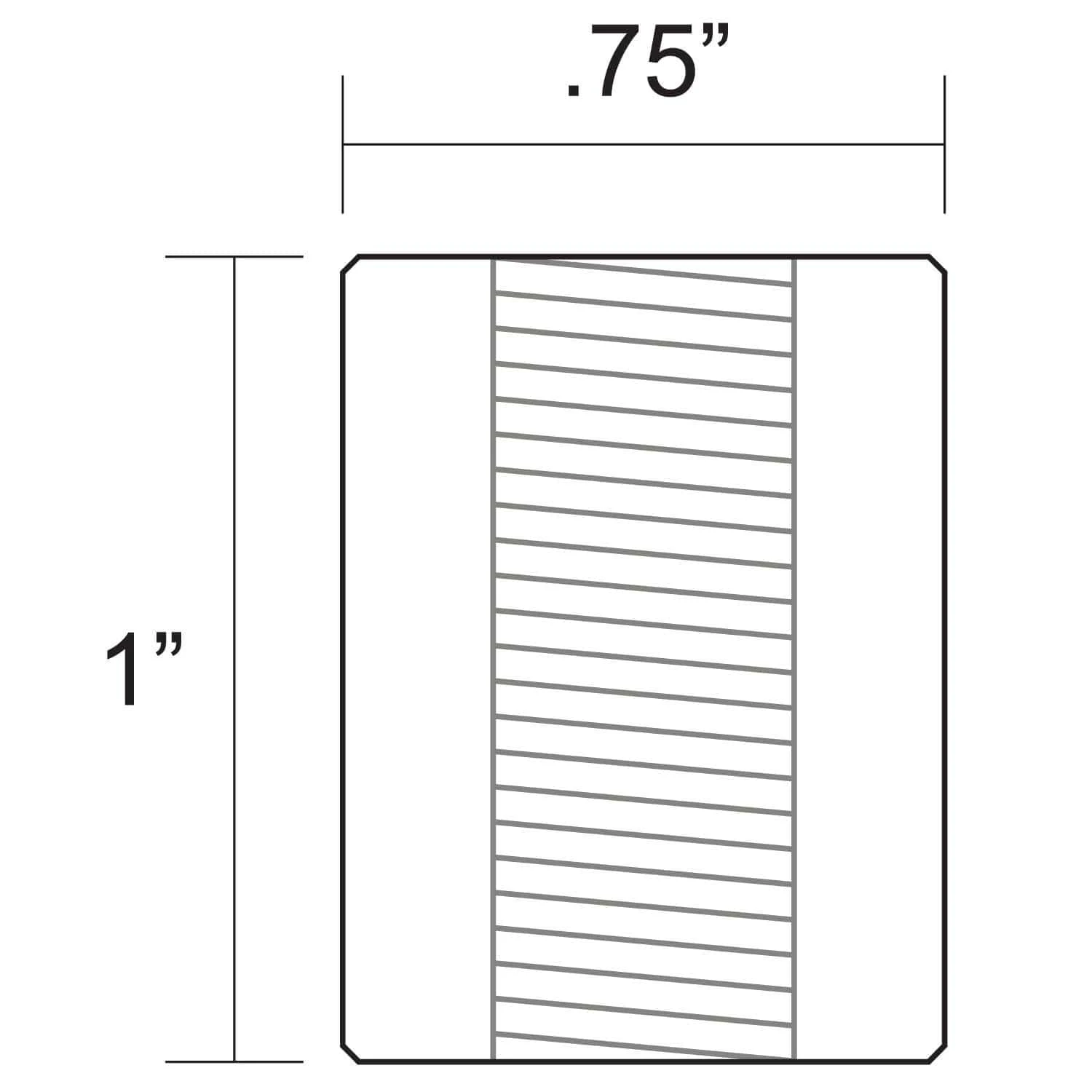 Threaded Steel Bungs 1 Inch Long - 3/8-16 Thread - 4 Pack 3 Threaded Steel Bungs 1 Inch Long - 3/8-16 Thread - 4 Pack - Image 3