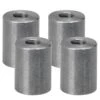 Threaded Steel Bungs 1 Inch Long - 5/16-18 Thread - 4 Pack
