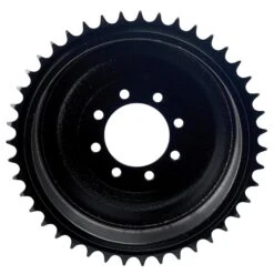 Brake Drum With 43 Tooth Sprocket Triumph OEM #37-1276 -Motor Parts Hub large 1387 1387 brake drum 43 tooth sprocket 37 1276 triumph 3