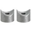 Coped Steel Bungs 1 Inch Dia. 1/2 Inch Long - 5/16-18 Thread - 2 Pack