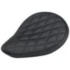 Diamond Pattern Solo Seat - Black