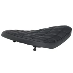 Diamond Pattern Solo Seat - Black -Motor Parts Hub large 1892 sullys customs diamond solo seat bobber chopper photo 2