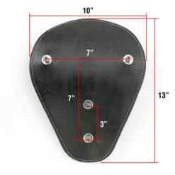 Snub Nose Leather Solo Seat - Buckskin -Motor Parts Hub large 2137 2137 rich phillips solo seat black leather dimensions 89af83e8 69d3 45b6 9f03 24d0bf02a3bf
