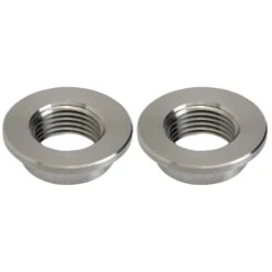 Petcock Bung 3/8 Inch NPT Steel Weld-In - 2 Pack
