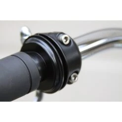 Clutch Switch Pod Delete - Black - For H-D -Motor Parts Hub large 2744 lcfabrications harley clutch switch delete 4