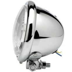 4-1/2 Inch Diameter Chrome Early Model Headlight