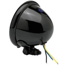 4-1/2 Inch Diameter Black Early Model Headlight -Motor Parts Hub large 2981 headlight black 4 1 2 inch 4