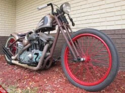 Universal Springer Headlight Mount- Black Powdercoat -Motor Parts Hub large 3086 springer example