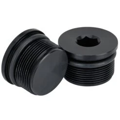 39mm Low Profile Fork Caps - Black Annodized Aluminum 7 39mm Low Profile Fork Caps - Black Annodized Aluminum -Motor Parts Hub large 3196 003196 lowbrow customs fork caps 39mm fork black annodized aluminum 3
