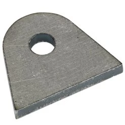 Tab #5 - Mild Steel Mounting Tabs 3/16 Inch Thick - 4 Pack 7 Tab #5 - Mild Steel Mounting Tabs 3/16 Inch Thick - 4 Pack -Motor Parts Hub large 3319 lowbrow customs mounting tab 5 triangular hole 1