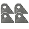 Tab #7 - Mild Steel Mounting Tabs 3/16 Inch Thick - 4 Pack