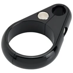 Clutch / Brake Cable Clamp - Black - For 1-1/4 Inch Frame Tubing