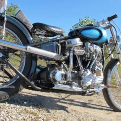 Fish Scale Heat Shield - 6 Inch -Motor Parts Hub large 3647 heatshield fishscale 12inch installed panhead p1