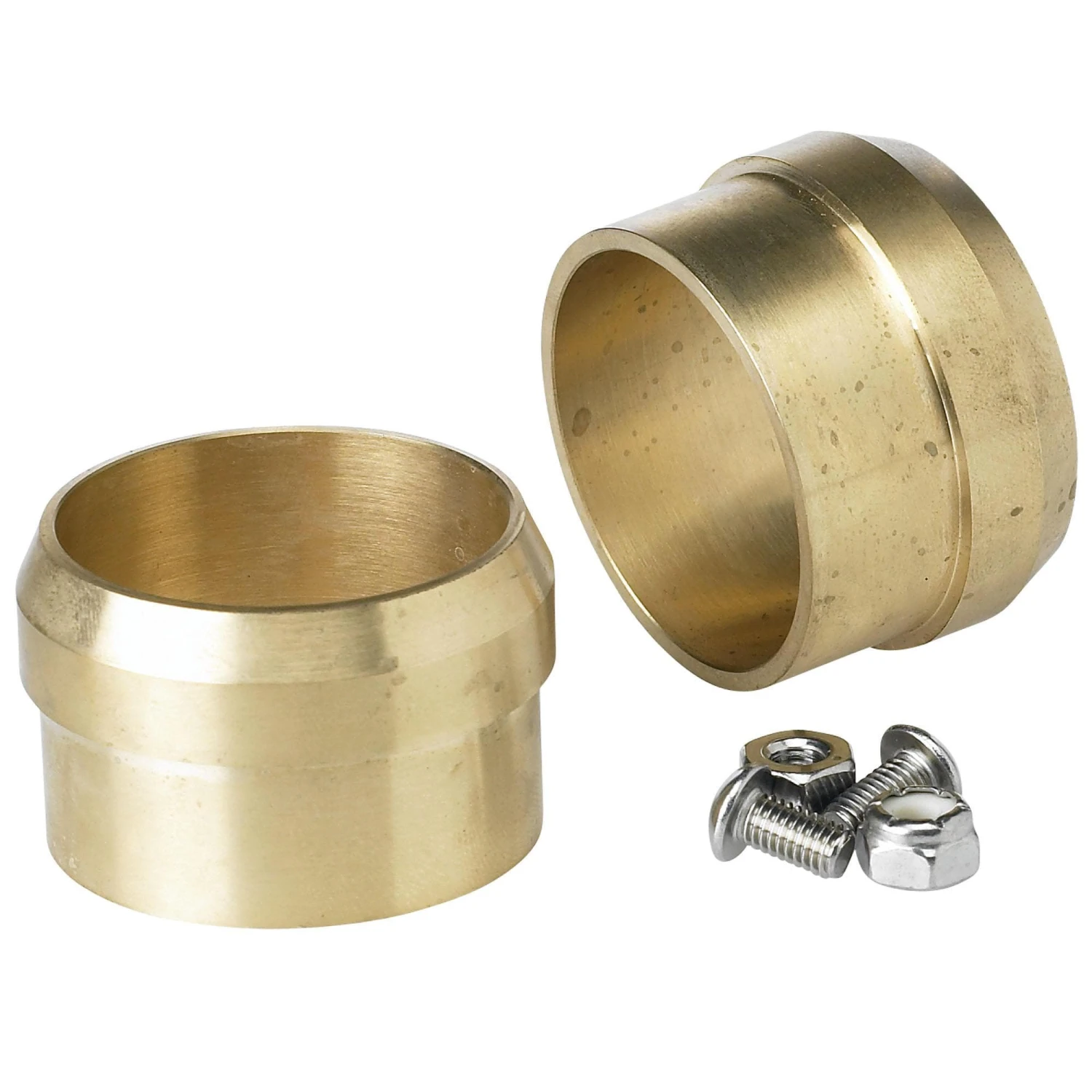 Brass Exhaust Tips For 1.75 Inch OD Pipes 1 Brass Exhaust Tips For 1.75 Inch OD Pipes