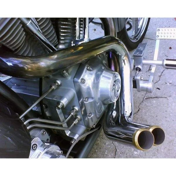 Brass Exhaust Tips For 1.75 Inch OD Pipes 5 Brass Exhaust Tips For 1.75 Inch OD Pipes - Image 5