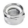 22mm To 3/8 Inch NPT Chrome Petcock Adapter Nut