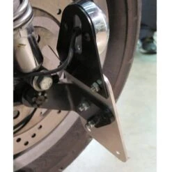 Model A Tail Light Mounting Bracket - Vertical License Plate -Motor Parts Hub large 3953 003953 lowbrow customs model a tail light mounting bracket vertical license plate installed 7