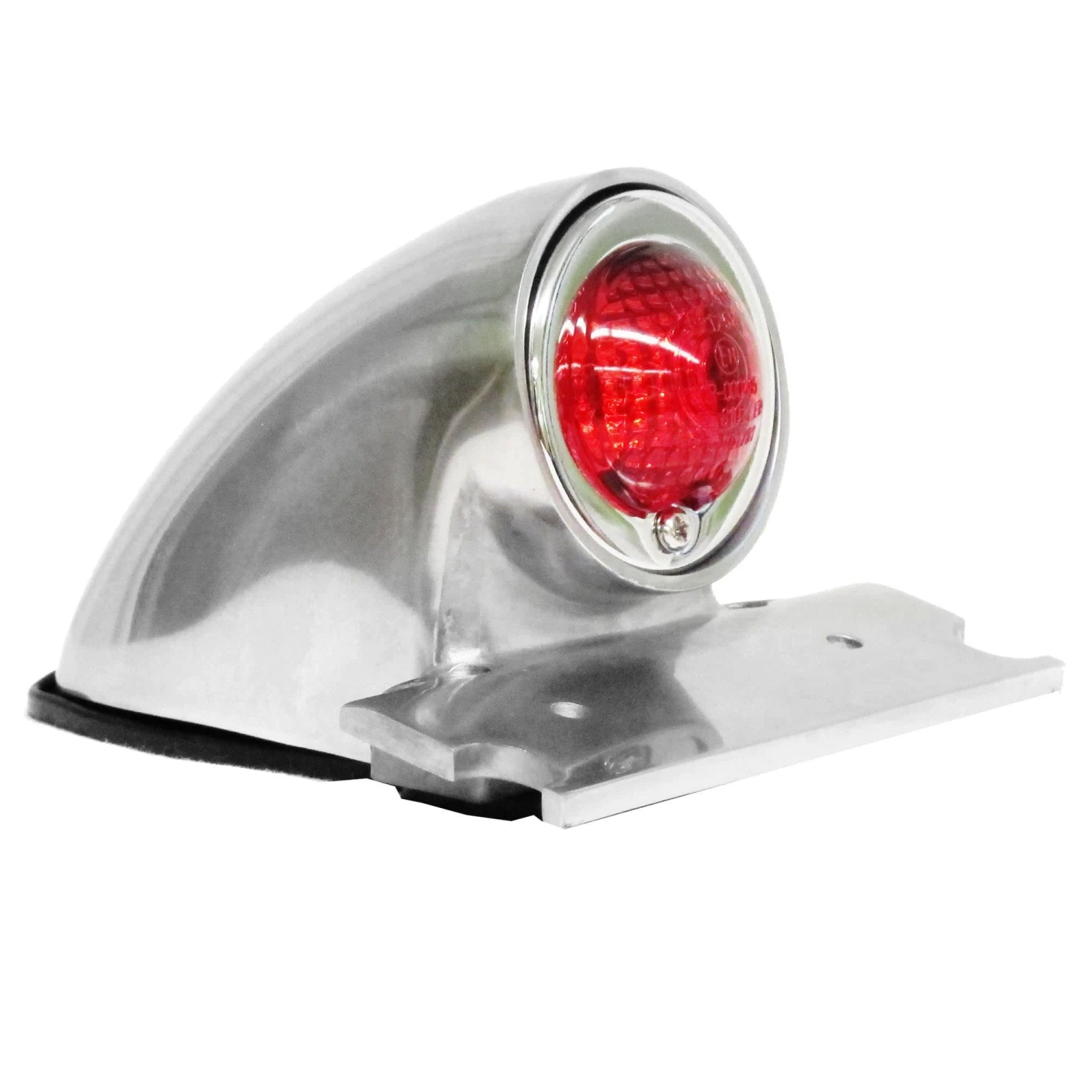 Sparto Polished Aluminum Tail Light - 12v 1 Sparto Polished Aluminum Tail Light - 12v