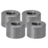 Threaded Steel Bungs 1/2 Inch Long - 3/8-16 Thread - 4 Pack