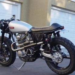 Fish Scale Heat Shield - 6 Inch -Motor Parts Hub lowbrow heat shields in use yamaha 6